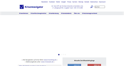 Desktop Screenshot of krisennavigator.de