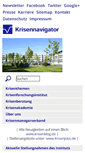 Mobile Screenshot of krisennavigator.de